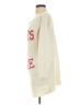 Shein 100% Acrylic Ivory Pullover Sweater Size 4 - photo 5