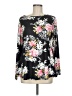 Unbranded 100% Polyester Black Long Sleeve Blouse Size M - photo 1