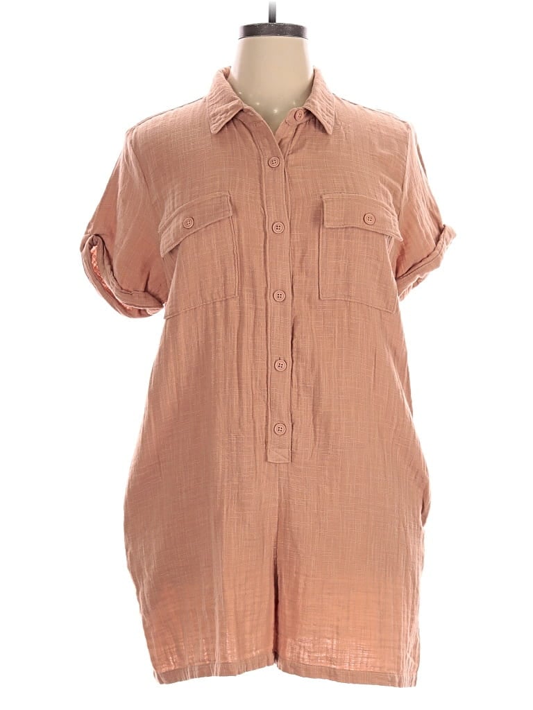 Aerie Romper In Brown