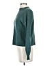 Pink Rose Teal Turtleneck Sweater Size S - photo 5