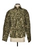 OnlyNY 100% Cotton Animal Print Green Jacket Size XS - photo 1