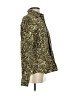 OnlyNY 100% Cotton Animal Print Green Jacket Size XS - photo 4