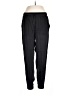 Anna & Ava Solid Black Track Pants Size L - photo 1