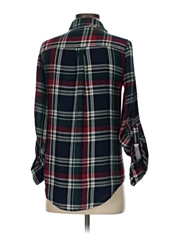 Buttons Long Sleeve Blouse (view 2)