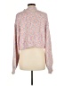 Shein Tweed Pink Pullover Sweater Size 6 - photo 2