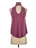 Express Burgundy Sleeveless Top Size XS - photo 1