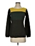 Worth Color Block Green Pullover Sweater Size S - photo 1