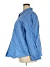 D&Co. Solid Blue 3/4 Sleeve Button-Down Shirt Size 3X - photo 5