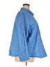 D&Co. Solid Blue 3/4 Sleeve Button-Down Shirt Size 3X - photo 4