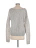 Free People Metallic Gray Pullover Sweater Size S - photo 2