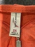 Exertek Orange Zip Up Hoodie Size 2X - photo 6