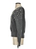 Ann Taylor LOFT 100% Cotton Stars Gray Pullover Sweater Size S - photo 5