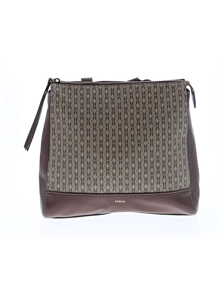 Pre-owned Fossil Backpack In Brown