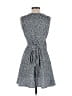Unbranded 100% Polyester Polka Dots Blue Teal Casual Dress Size S - photo 2