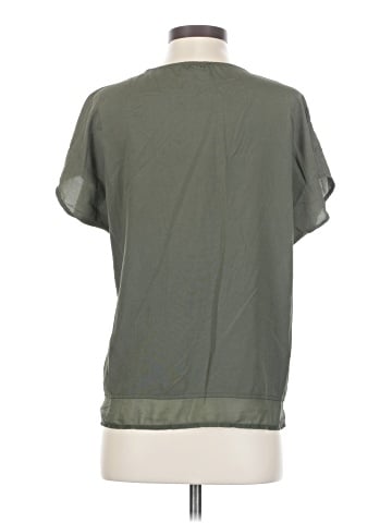 DKNY Short Sleeve Blouse (view 2)