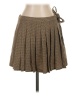 MNG Brown Casual Skirt Size 4 - photo 1