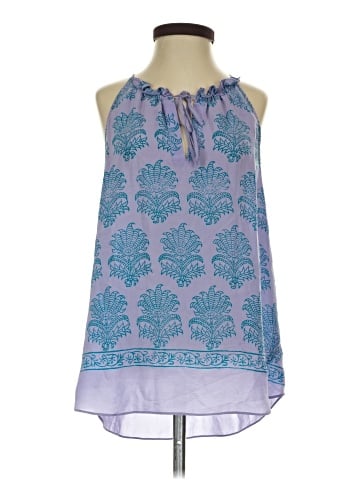 HD in Paris Sleeveless Silk Top (view 1)
