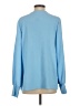 2 Hearts 100% Polyester Blue Long Sleeve Blouse Size S - photo 2