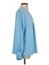 2 Hearts 100% Polyester Blue Long Sleeve Blouse Size S - photo 4