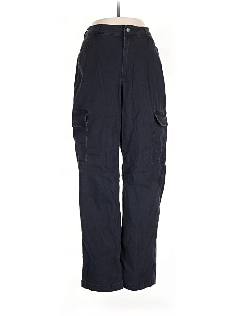 Pre-owned Hollister Cargo Pants In Blue