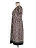 Max Studio Print Burgundy Casual Dress Size M - photo 5