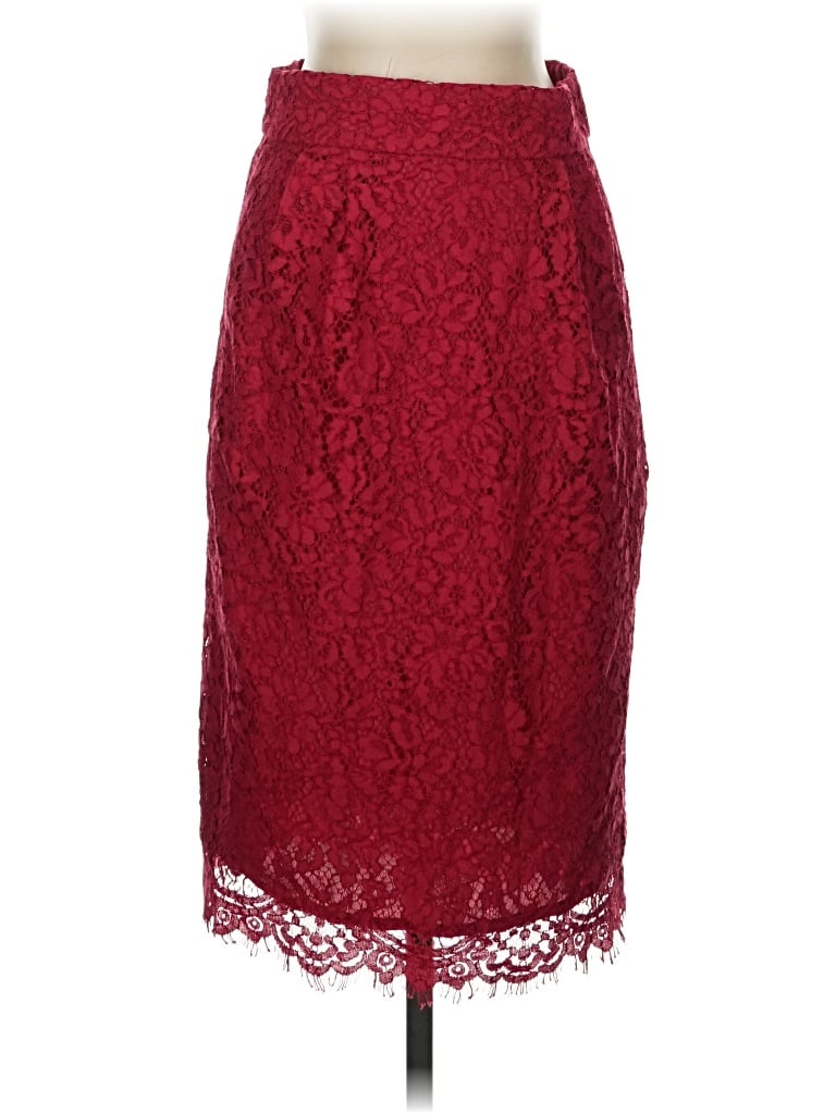 Jcrew Formal Skirt In Burgundy