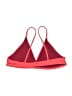 Left on Friday Solid Orange Pink Swimsuit Top Size M (estimated) - photo 2