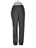 Peach Solid Gray Casual Pants Size M - photo 1