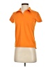 Uniqlo 100% Polyester Orange Short Sleeve Polo Size XS - photo 1