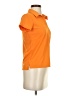 Uniqlo 100% Polyester Orange Short Sleeve Polo Size XS - photo 4