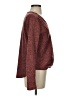 Blue Rain Burgundy Cardigan Size S - photo 4