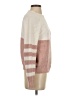 T Tahari 100% Polyester Color Block Pink Pullover Sweater Size XS - photo 4