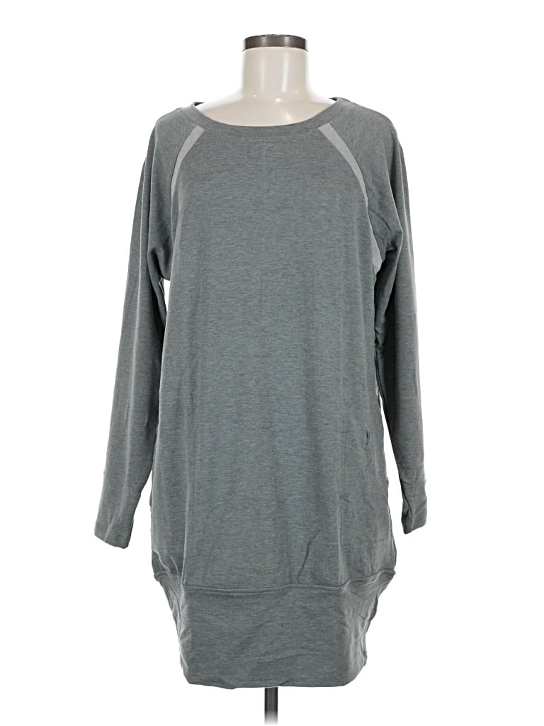Pre-owned Prana Casual Dress In Gray