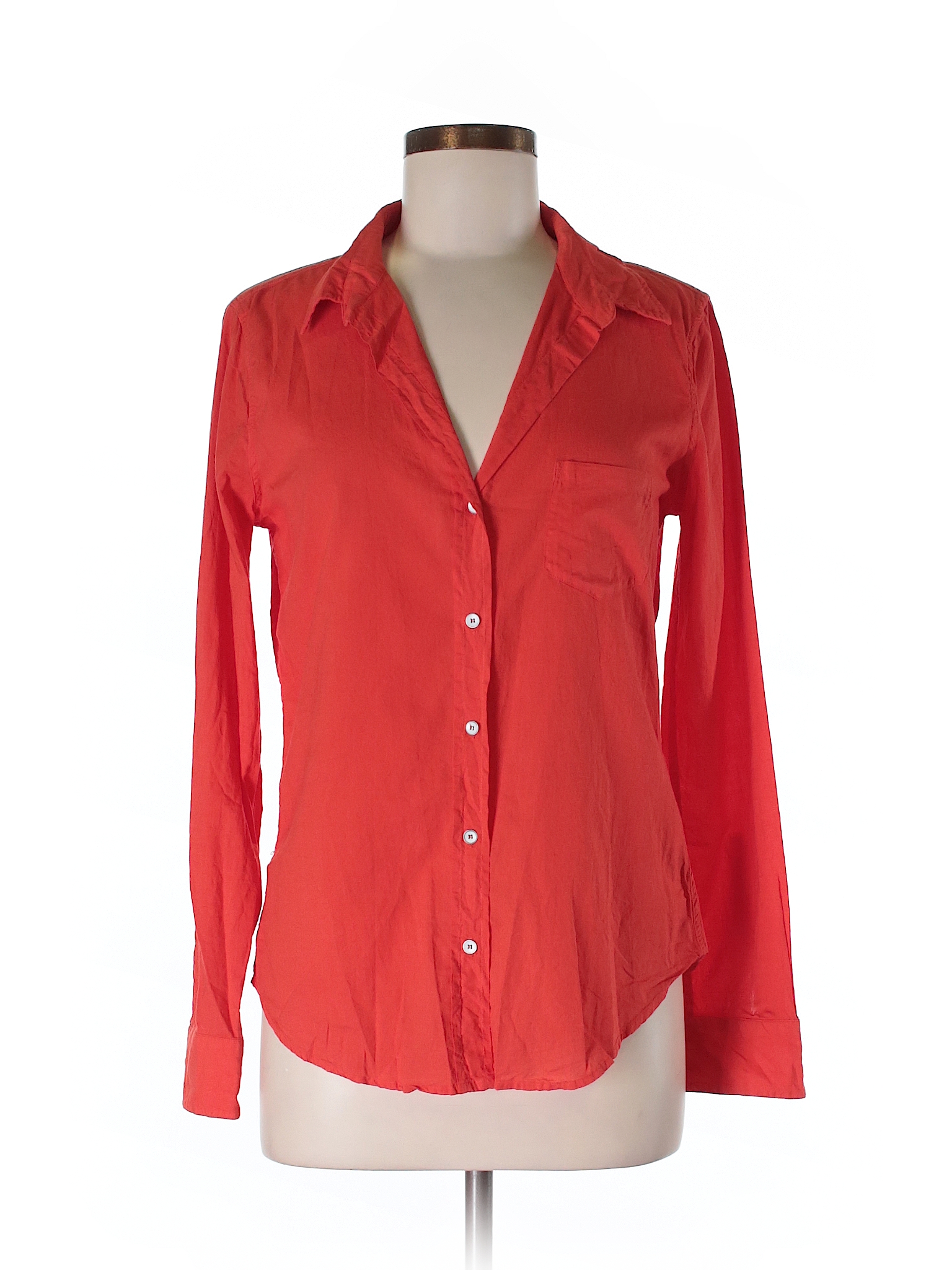 red velvet button down shirt