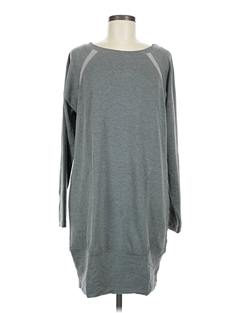 Pre-owned Prana Casual Dress In Gray