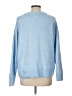 Croft & Barrow Chevron-herringbone Blue Pullover Sweater Size L - photo 2