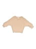 Assorted Brands Solid Tan Pink Pullover Sweater Size 12-18 mo - photo 1