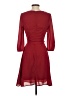 Assorted Brands 100% Polyester Solid Red Casual Dress Size S - photo 2