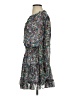 Maronie 100% Polyester Floral Gray Casual Dress Size S - photo 5