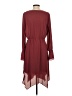 BCBGMAXAZRIA 100% Polyester Solid Burgundy Cocktail Dress Size S - photo 2