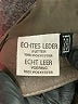 Echtes Leder 100% Polyester Brown Faux Leather Skirt Size EU 38 / US 8 - photo 4
