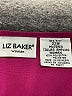 Liz Baker 100% Polyester Purple Sleeveless Blouse Size 22 - photo 4