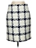 Uterque Houndstooth Gray Casual Skirt Size 26 waist - photo 1