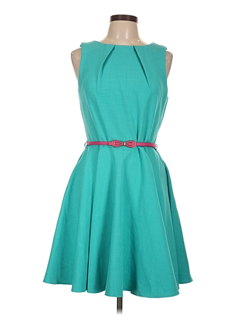 Pre-owned Closet Casual Dress In Blue