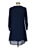 Lush 100% Polyester Solid Blue Casual Dress Size S - photo 2