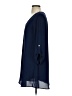 Lush 100% Polyester Solid Blue Casual Dress Size S - photo 5