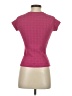 Blue Tassel Pink Short Sleeve Top Size XS - photo 2