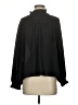 Chelsea28 100% Polyester Black Long Sleeve Blouse Size S - photo 1