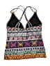 Unbranded Print Blue Swimsuit Top Size M (estimated) - photo 2