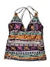 Unbranded Print Blue Swimsuit Top Size M (estimated) - photo 1